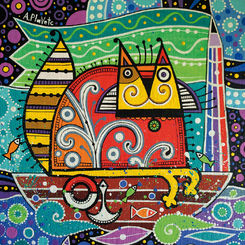 DaVICI Puzzle - Eine Katze auf See DaVICI Puzzle - Eine Katze auf See