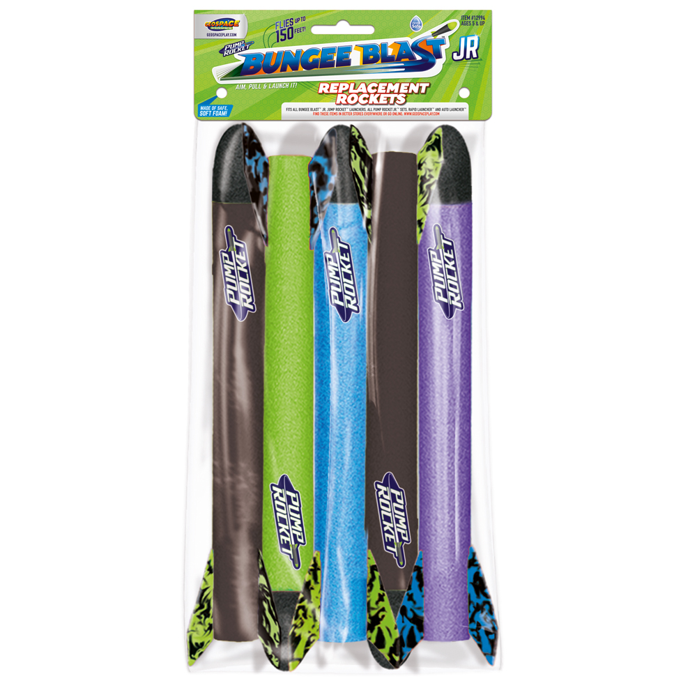 Bungee Blast Jr. - Ersatzraketen 5 St. Bungee Blast Jr. - Ersatzraketen 5 St.