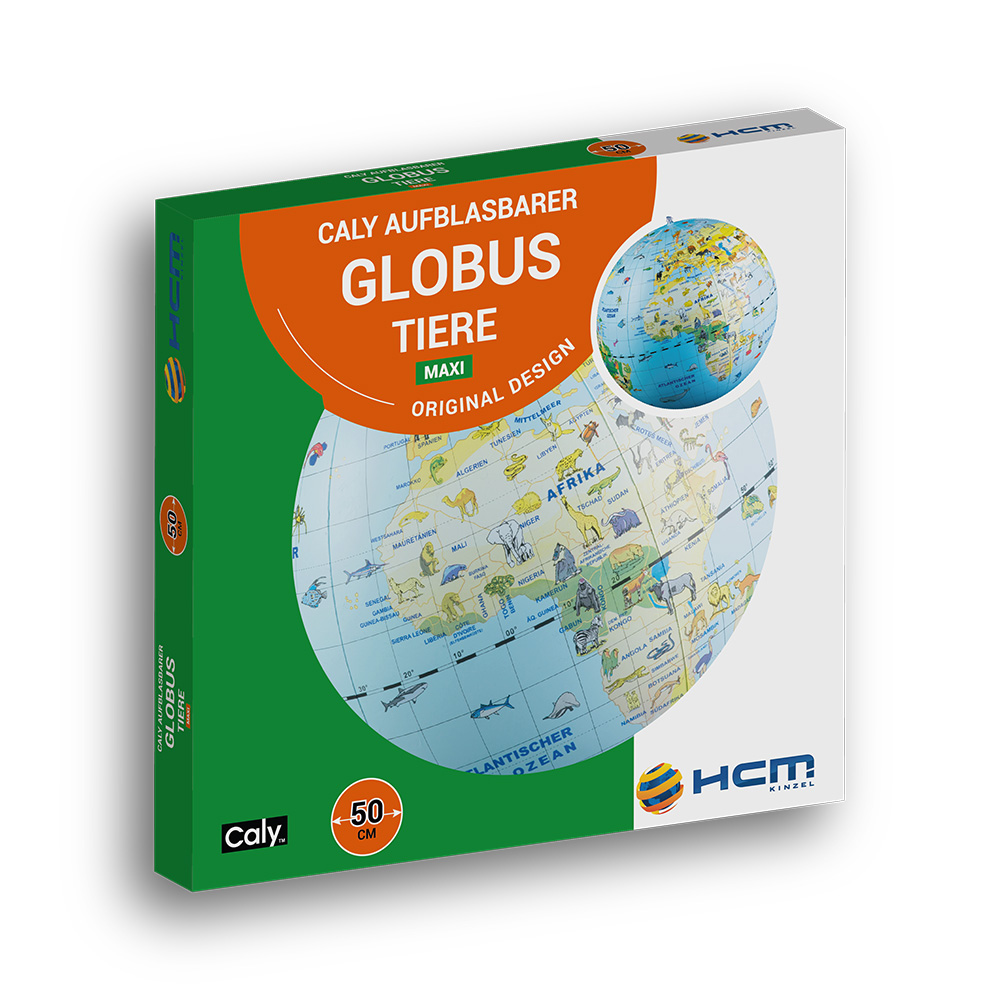 Aufblasbarer Globus Tiere Maxi Aufblasbarer Globus Tiere Maxi