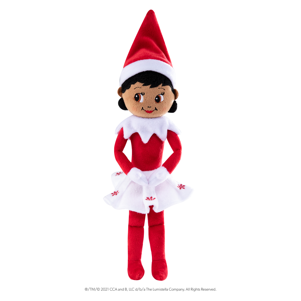 The Elf on the Shelf® Plushee Pals® Snuggler - Mädchen mit braunen Augen The Elf on the Shelf® Plushee Pals® Snuggler - Mädchen mit braunen Augen