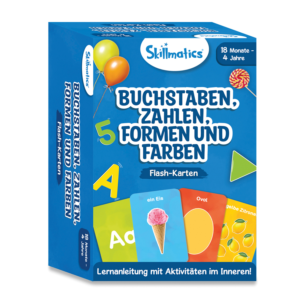 Flash-Karten - Buchstaben, Zahlen, Formen und Farben Flash-Karten - Buchstaben, Zahlen, Formen und Farben