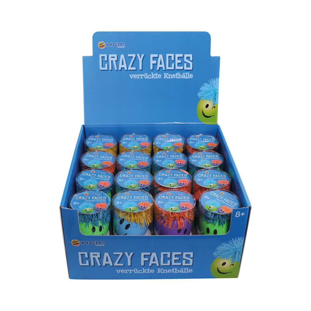 Crazy Faces im Display Crazy Faces im Display