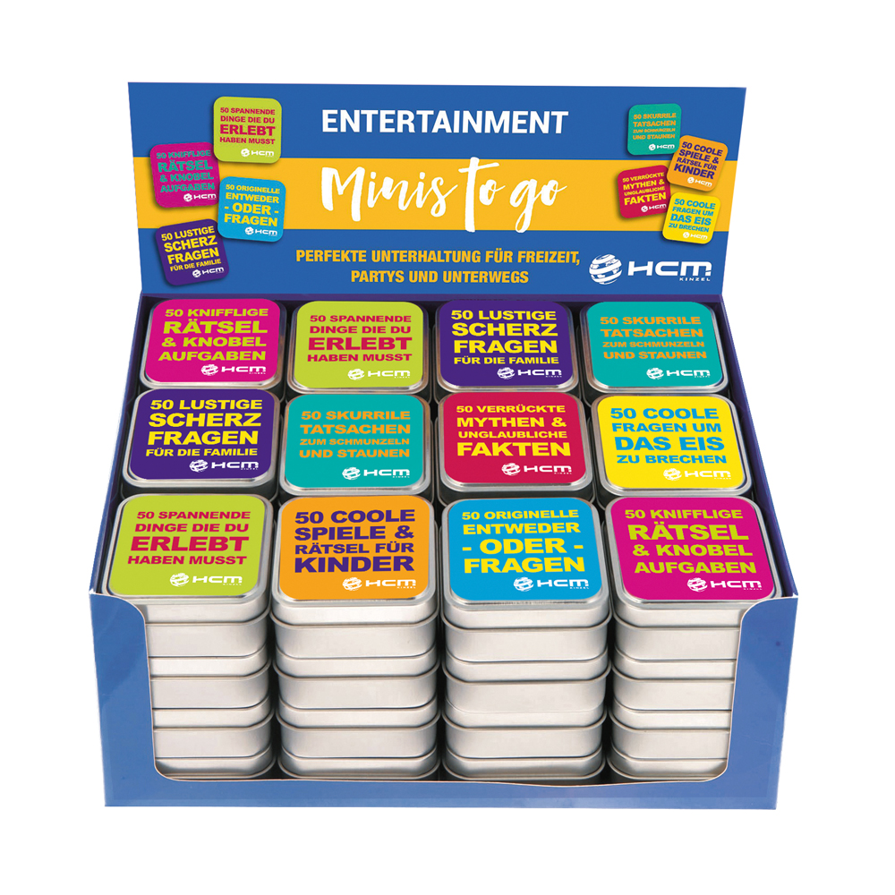 Minis to go - Entertainment (48er Display) Minis to go - Entertainment (48er Display)