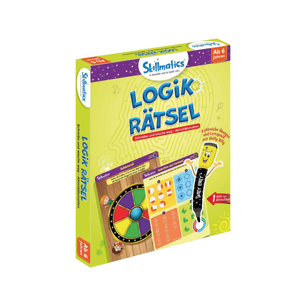 Write and Wipe Kit - Logik Rätsel Write and Wipe Kit - Logik Rätsel