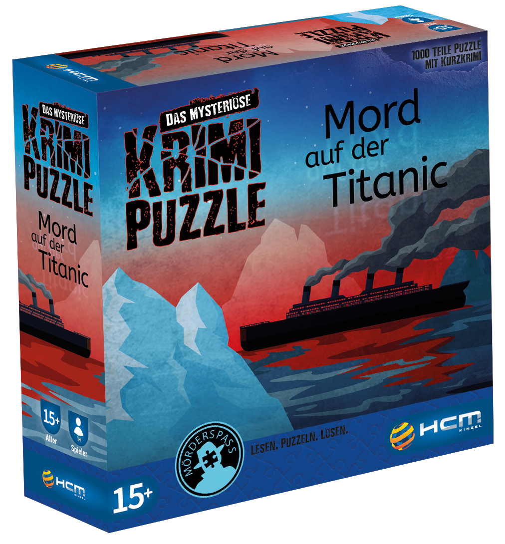 Das mysteriöse Krimi Puzzle - Mord auf der Titanic Das mysteriöse Krimi Puzzle - Mord auf der Titanic