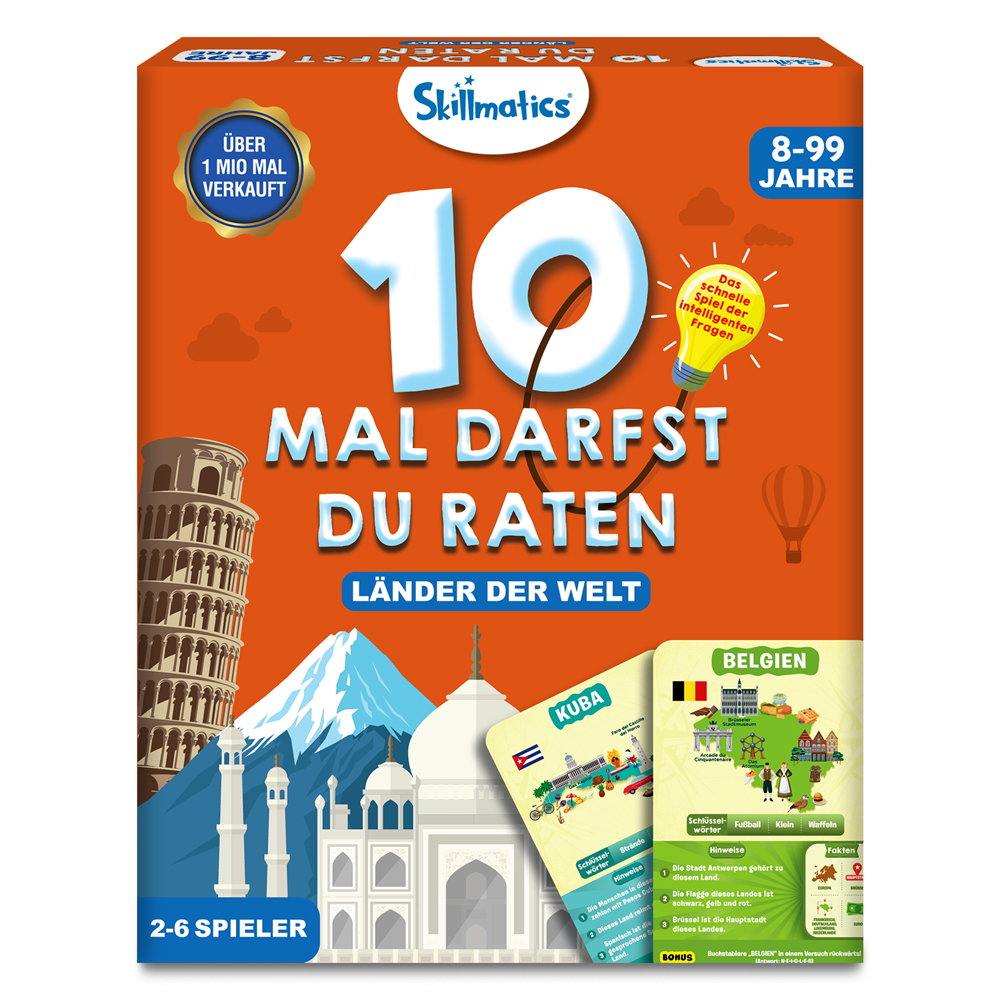10 Mal Darfst Du Raten - Länder der Welt 10 Mal Darfst Du Raten - Länder der Welt