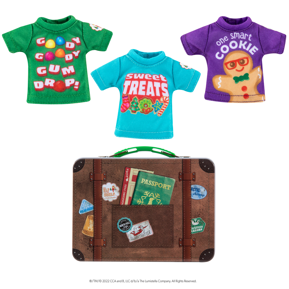 The Elf on the Shelf® Claus Couture® Candy Shirts 3er Set The Elf on the Shelf® Claus Couture® Candy Shirts 3er Set