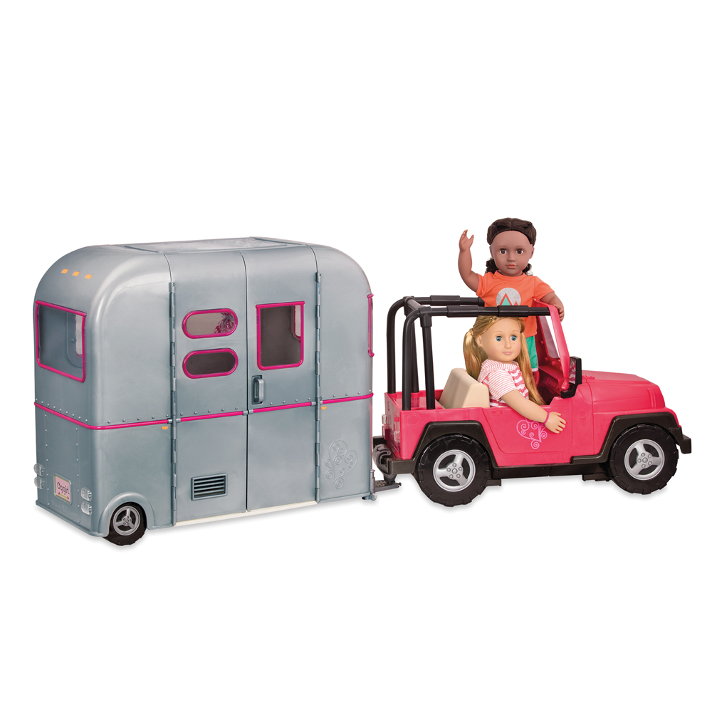 OG - Camping Anhänger silber