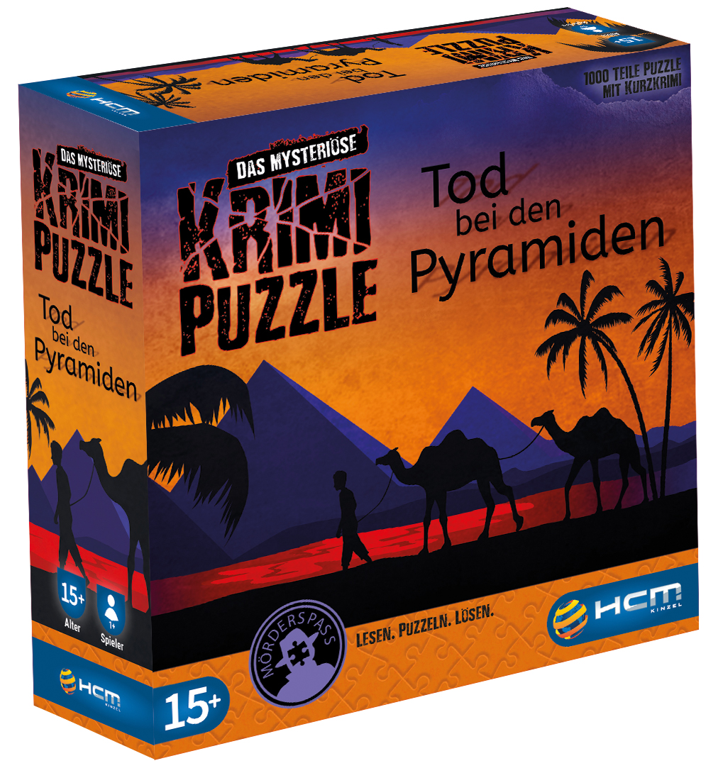 Das mysteriöse Krimi Puzzle - Tod bei den Pyramiden