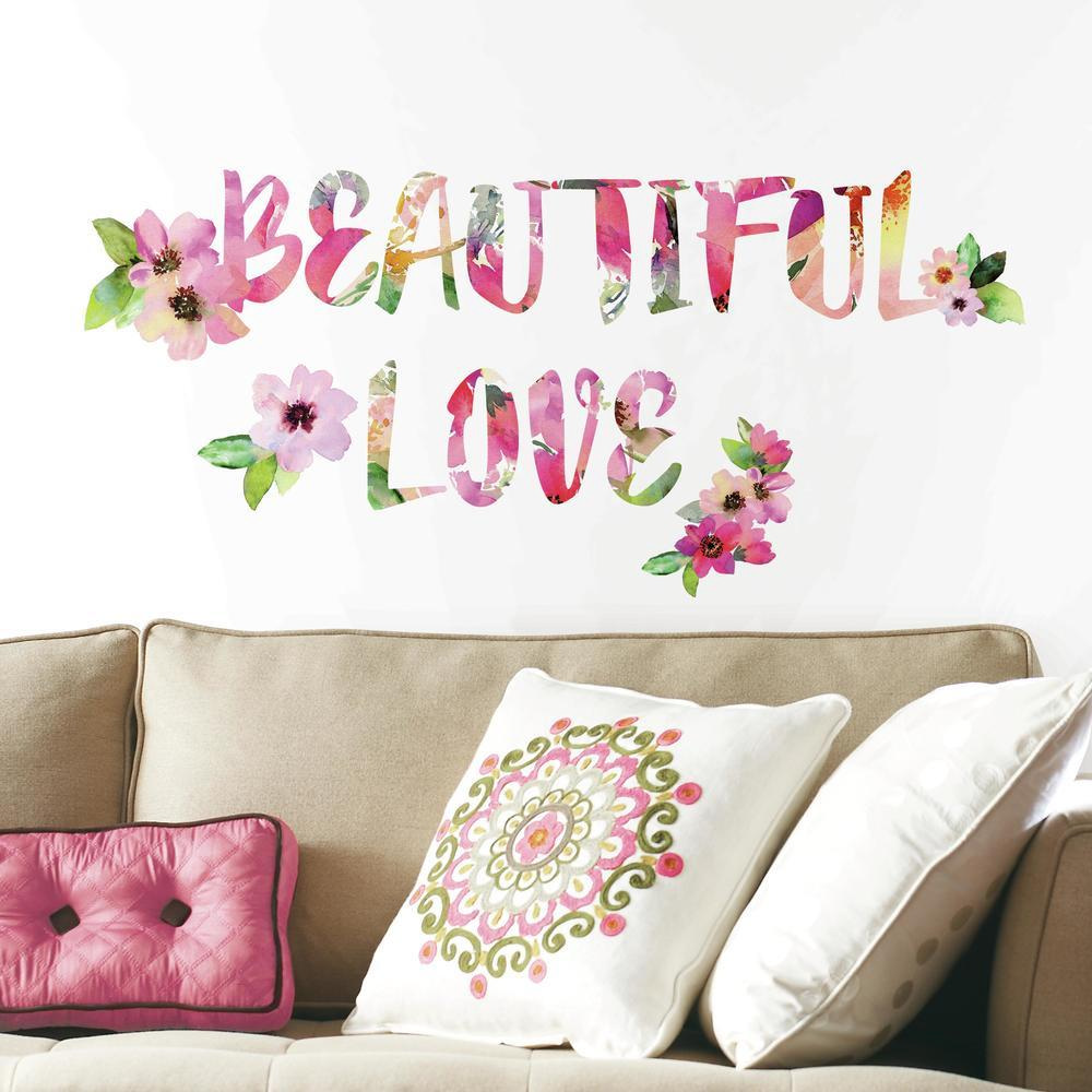 RM - "Beautiful Love" Aquarell Quote RM - "Beautiful Love" Aquarell Quote